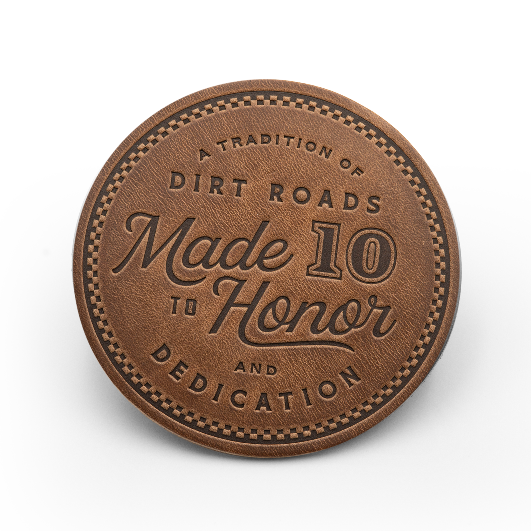 Leather Coaster Set