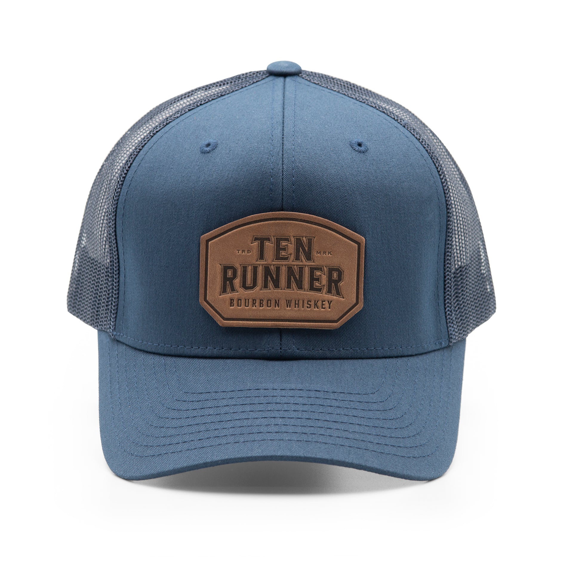 Ten Runner Leather Patch Hat