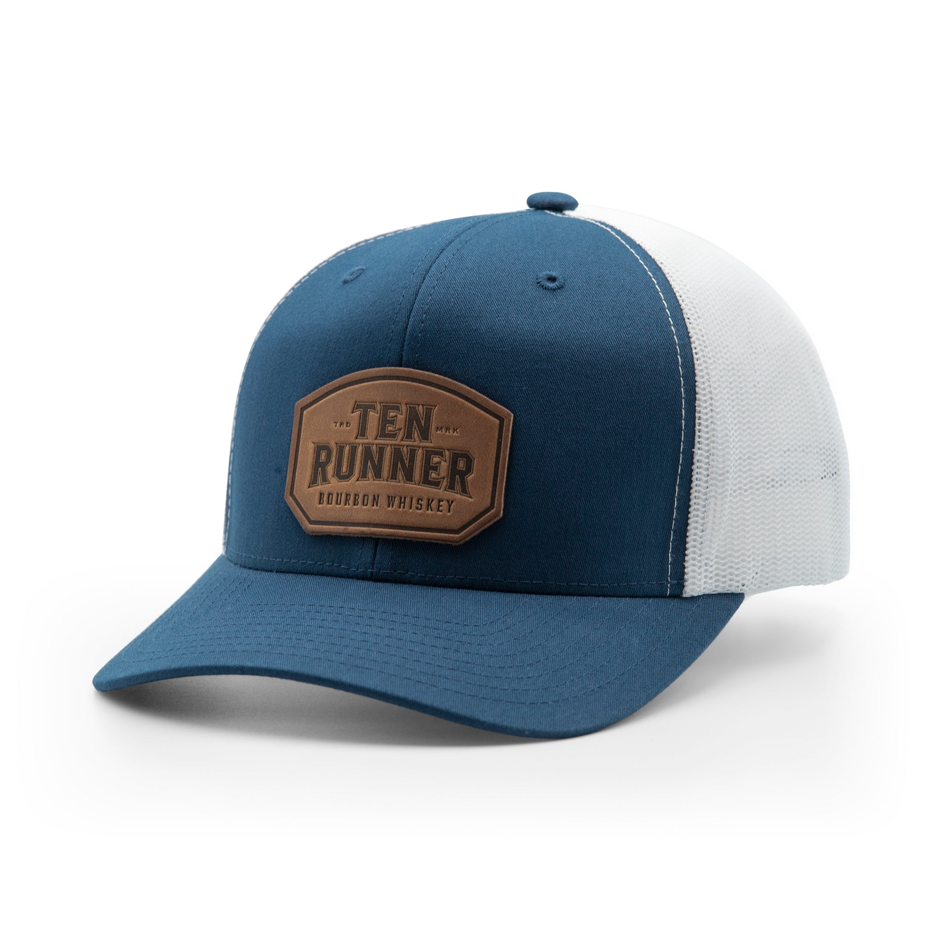 Ten Runner Leather Patch Hat