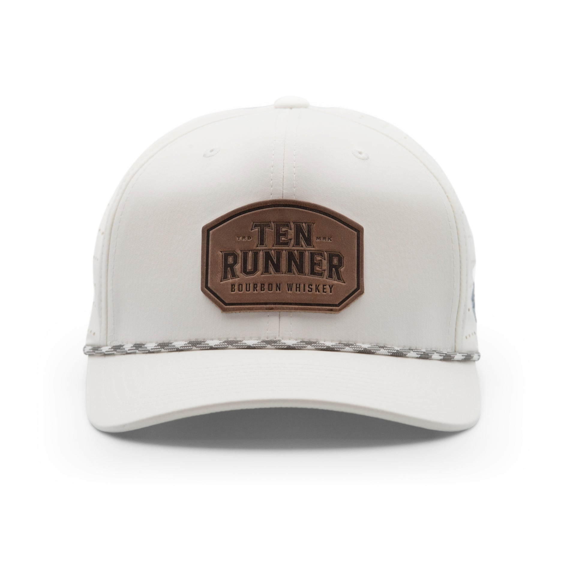 Ten Runner Leather Patch Rope Hat