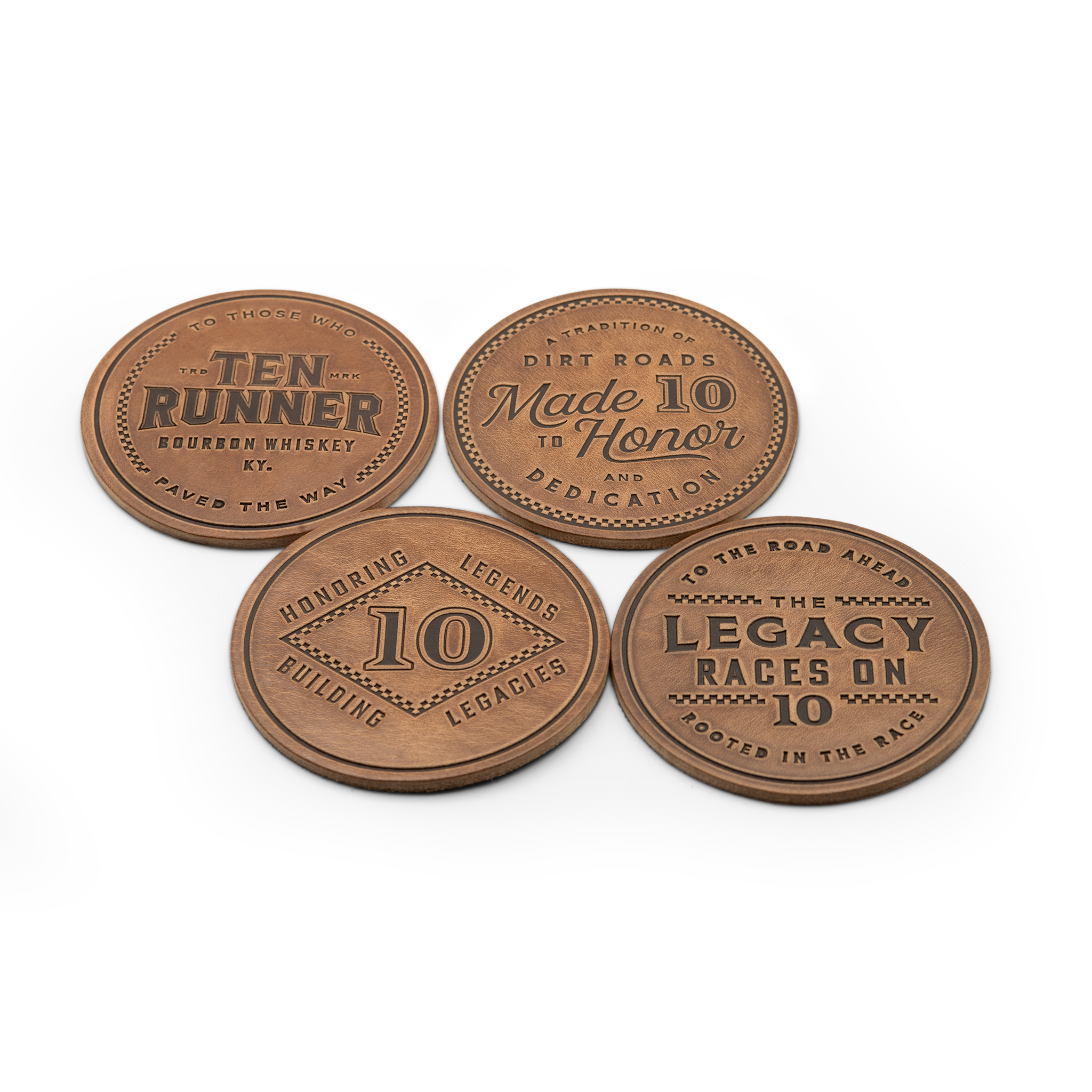 Leather Coaster Set
