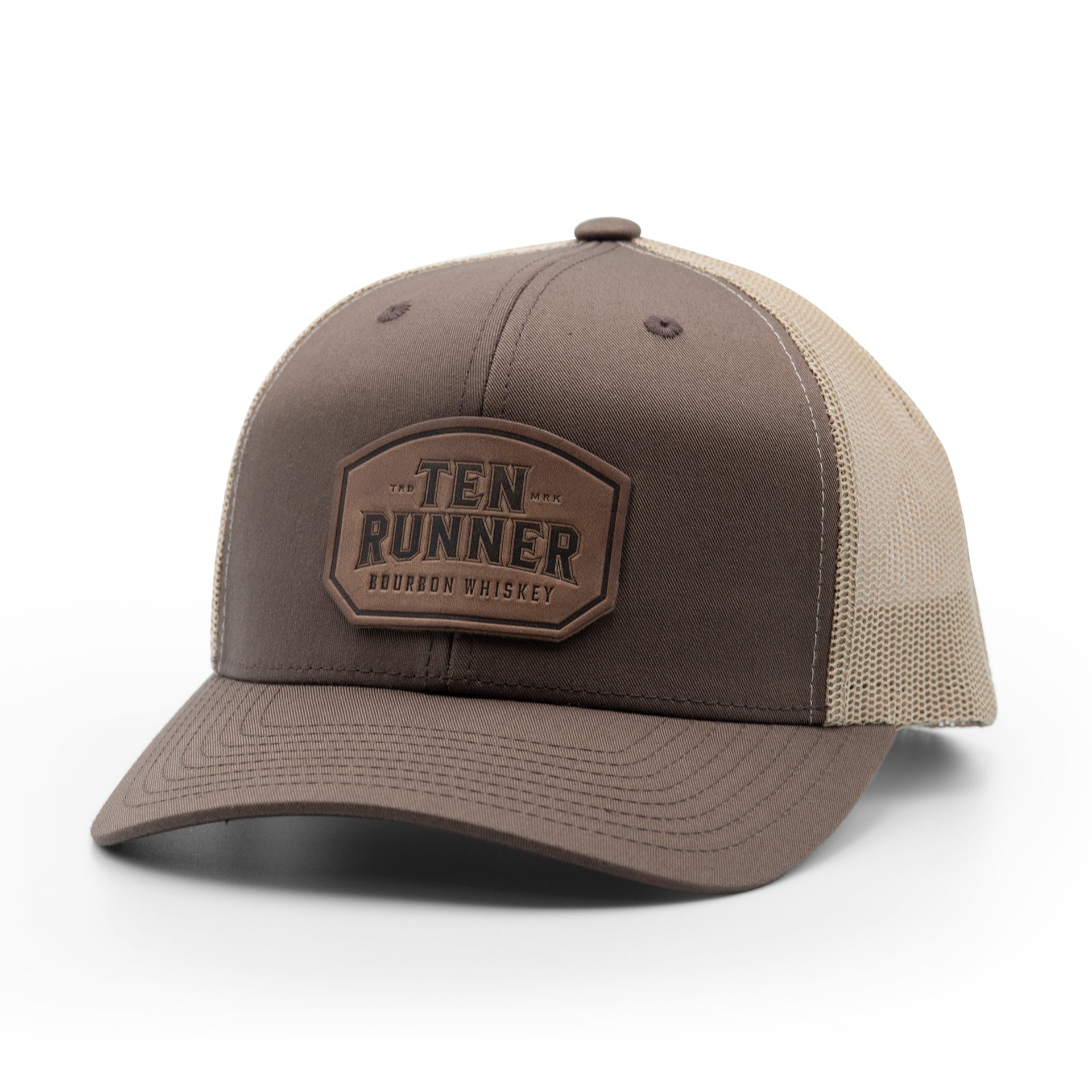 Ten Runner Leather Patch Hat