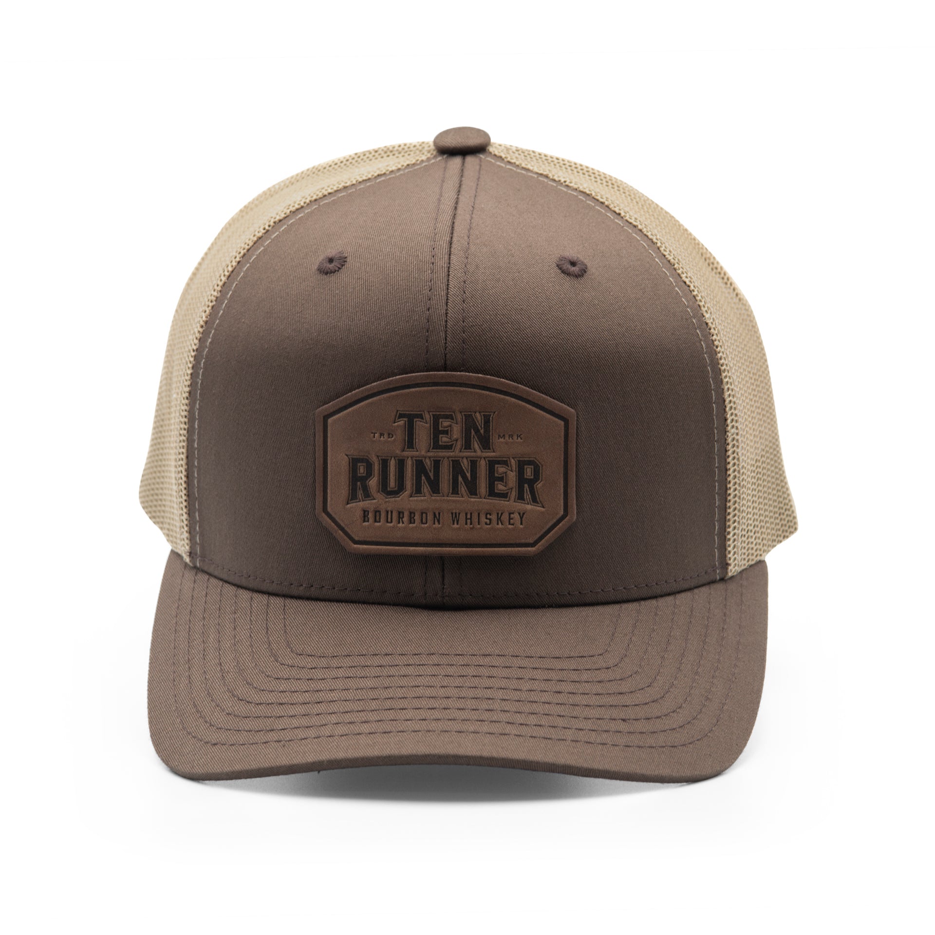 Ten Runner Leather Patch Hat